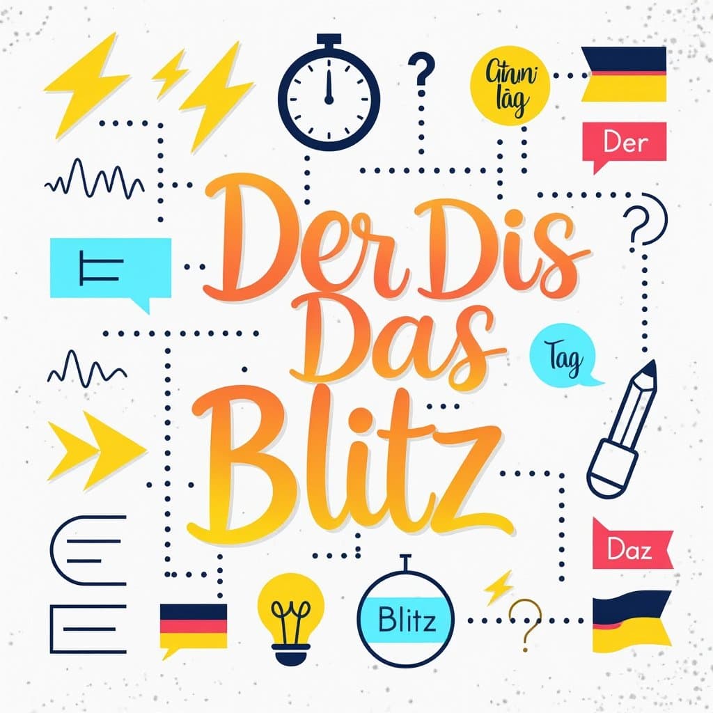 Der Die Das Blitz Game